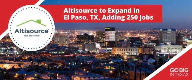 Altisource Portfolio Solutions announcement sign of expansion in El Paso, Texas