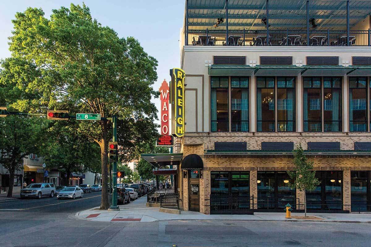 The Raleigh and Waco Hippodrome Inc historic theatre in Waco, Texas